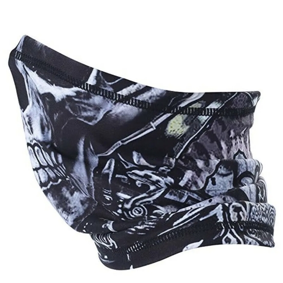 Winter Fleece Neck Gaiter Half Face Mask Ski Motorcycle Cycling Scarf Bandana US - Picture 3 of 4